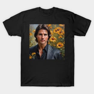Tom Cruise art watercolor T-Shirt